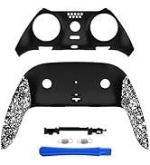 eXtremeRate Top Bottom Decorative Trim Shell Compatible with p s 5 Edge Controller DIY Replacemen...