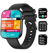 Smart Watch(Answer/Make Call),1.90" HD Smart Watches for Men Women, Activity Trackers and Smartwa...