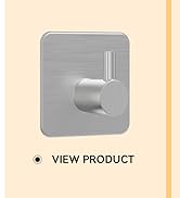 Auxmir Adhesive Hooks Heavy Duty 22lb(Max) Towel Hooks for Shower, 5 Pack Self Adhesive Damage Fr...