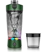 Electric Protein Shaker Bottle, USB Rechargeable Mixing Cup, Water Drink Mixer Portable Bottles f...