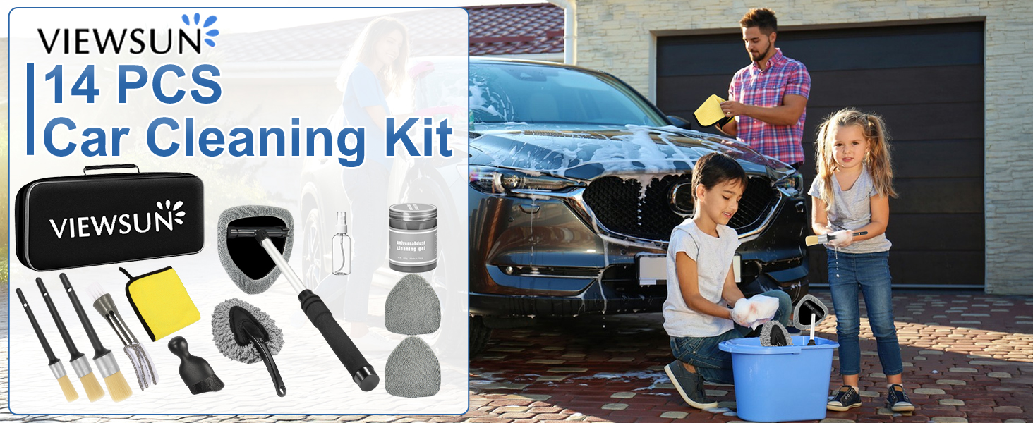 car interior cleaning kit