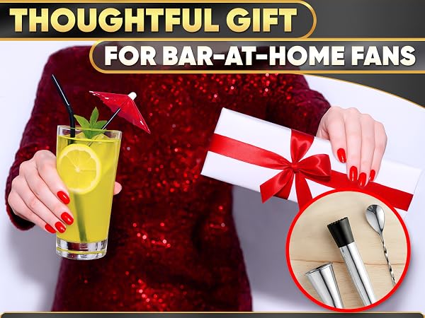 gold muddler for cocktails mixed drink accessories long handle spoon bar spoon cocktail mixing