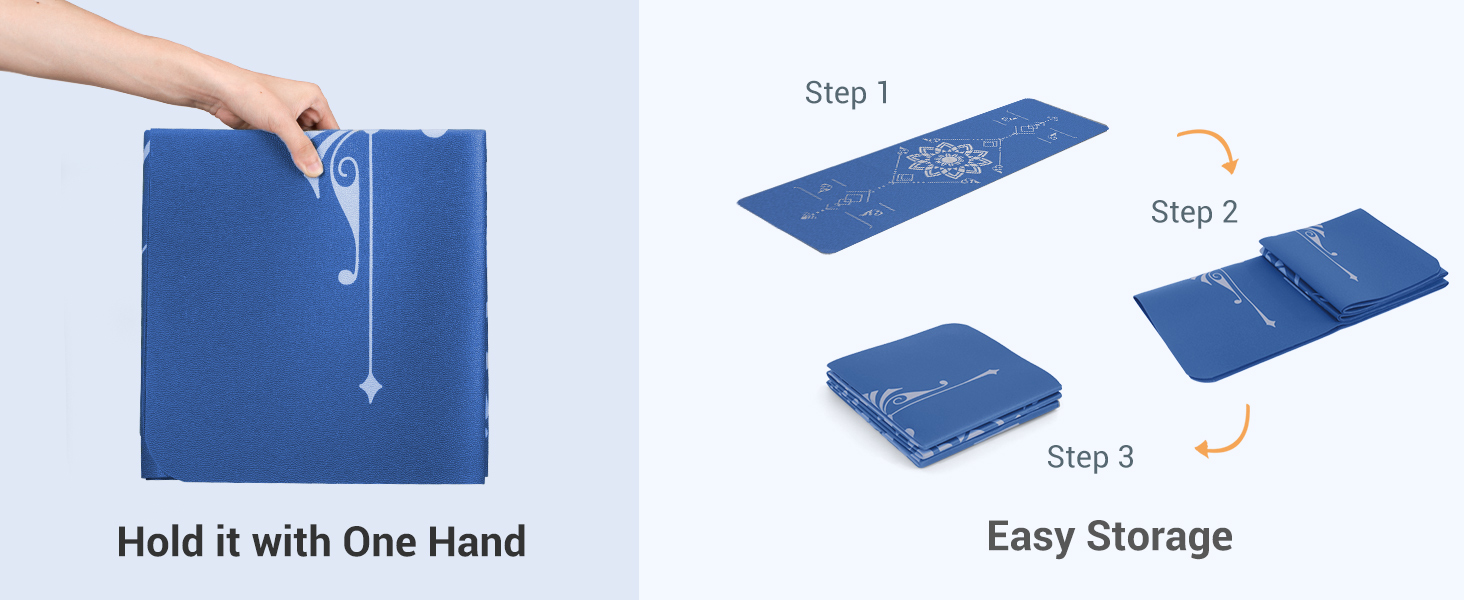 Avoalre Foldable Travel Yoga Mat