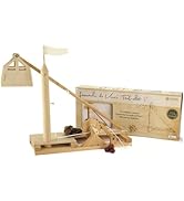 Leonardo Da Vinci Trebuchet kit stem Toy Catapult kit dyi Wooden Building Kids Toy stem Kits Engi...