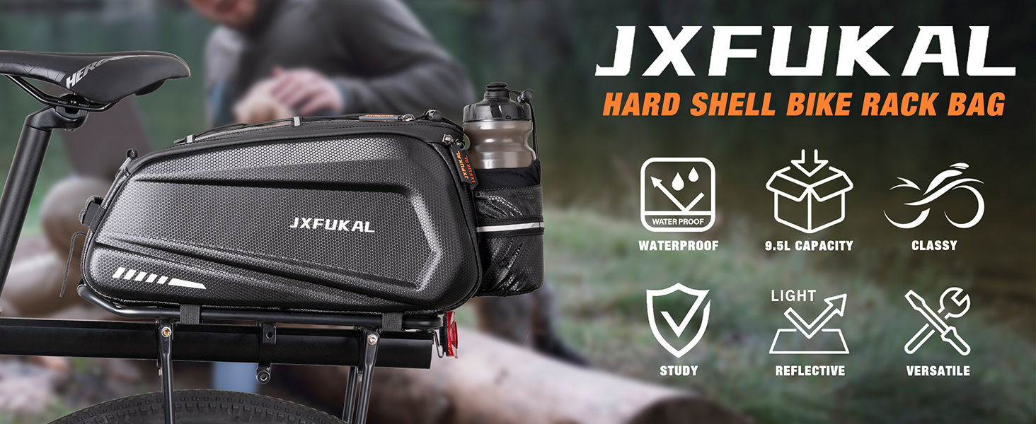 JXFUKAL bike rack bag