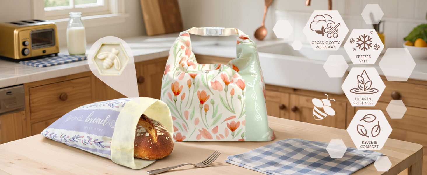 reusable bread bag