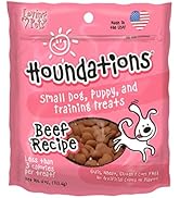 Loving Pets Houndations Beef Training Treats Dog Treat, 4 Oz/One Size
