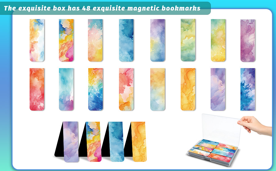 Magnetic Bookmarks Magnet Page Markers