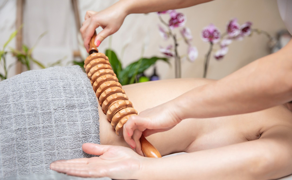 wood therapy massage roller