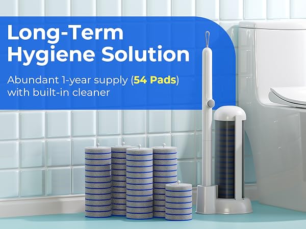 Disposable Toilet Cleaning System is very friendly for the elderly.