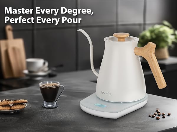 electric tea kettle temperature control
