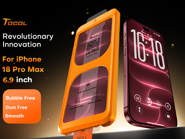for iPhone 18 pro max screen protector