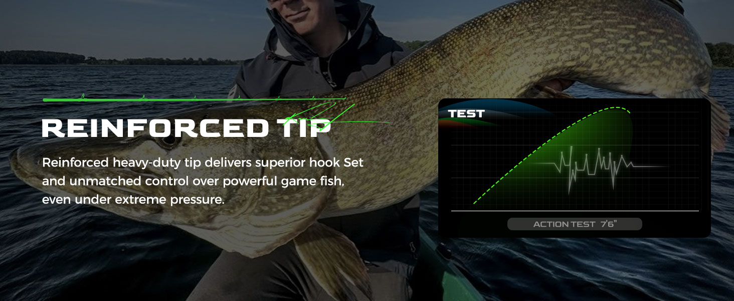 heavy duty fishing rod