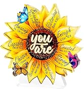 Mothers day Mom Gifts - Christian gifts for women Mothers Day Sunflower Decor with Bible Verses G...
