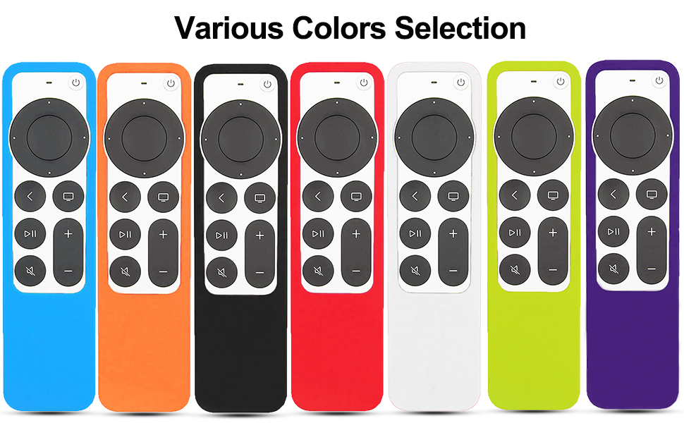 case for apple tv remote case 2021 colorful