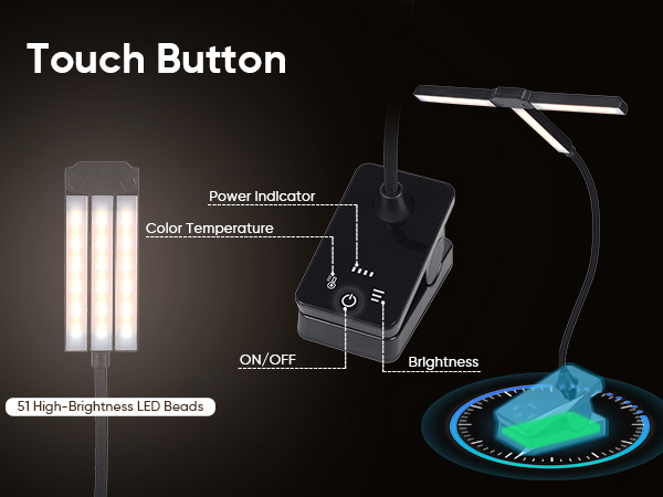 music stand light