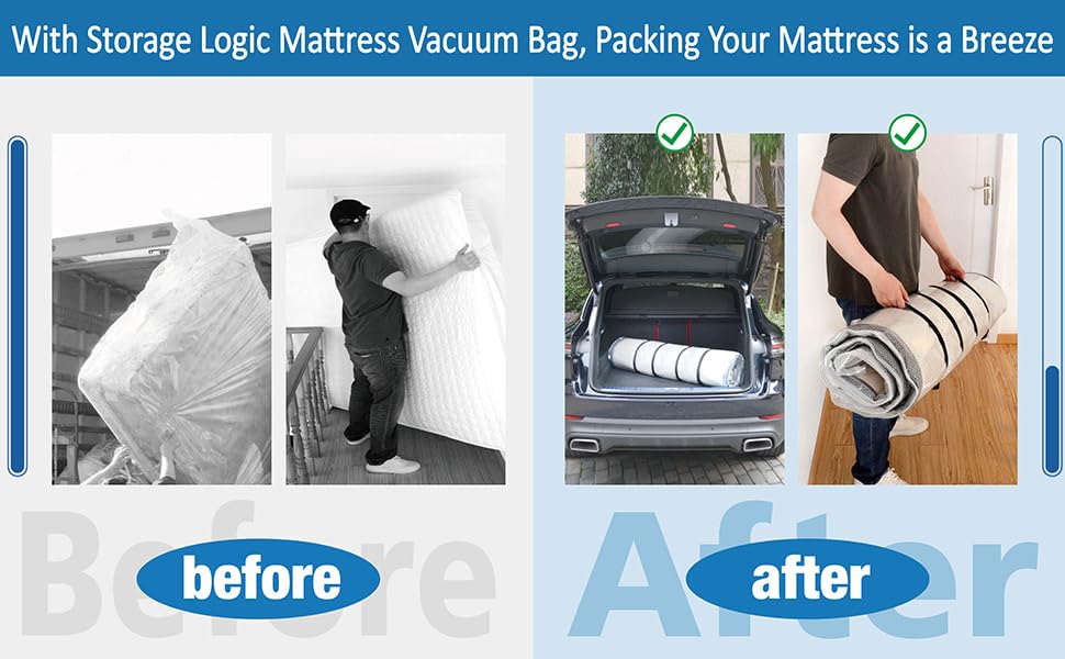 mattress vacuum bag queen size