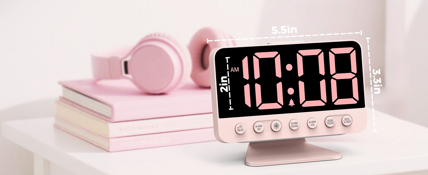 alarm clocks for bedrooms