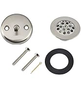 Artiwell Trip Lever Tub Trim Kit Set With Trip Lever Overflow Face Plate, Trip Lever Bathtub Drai...