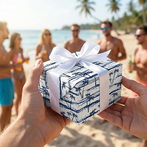 Blue Wrapping Paper