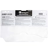 Evogen No-Touch Toilet Seat Covers, 125 Sheets per pack/24 Packs per case