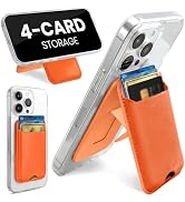 Shorogyt Compatible with Magsafe Wallet with Stand - Magnetic Wallets for iPhone 17/16/15/14/13/1...