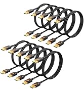 RyzzRooa DisplayPort Cable 3FT, 10-Pack DP to DP Cables, Display Port Male to Male Cable Adapter ...