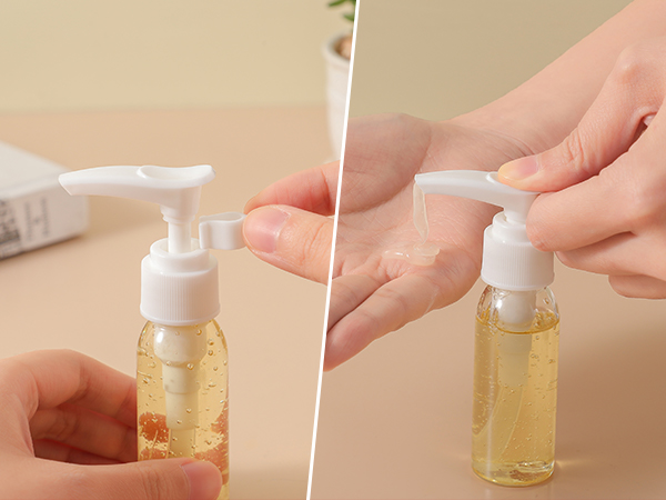 pump dispenser bottles, dispenser pump bottles, travel pump bottles