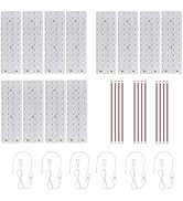 BambooSegD 12PCS Lithophane LED Backlight Board Kit KC009 KC010 for Bambu Lab H2C/X1/P2S/A1 LED L...