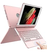 Touchpad Keyboard Case for iPad 10.2 9th/8th/7th Gen, Keyboard Case for iPad 9th Generation/8th/7...