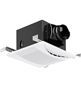 ARLIME Bathroom Exhaust Fan, 110 CFM Ceiling Mount Vent Fan for Home/Office/Hotel, Quiet Ventilat...