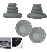 Qurbuns 4 PCS Car Door Silicone Cushion Pads, Gasbag Shock Absorber, Car Door Anti-Collision Buff...