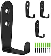 CGBE Coat Hooks for Wall, Heavy Duty Outdoor Hooks for Hanging Towel No Rust Outside Towel Hooks ...