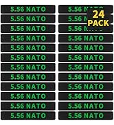 24 Pack Miaozhun 5.56 NATO Magazine Marking Bands 5.56 Magazine Caliber Identification
