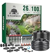 Drip Irrigation System for Garden, 2026-Upgraded Quick Connect Garden Watering Kit All-in-One wit...