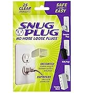 Snug Plug - Your Loose Outlet Fix (25/Pack Clear)