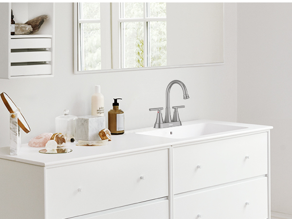 Bathroom Sink Faucet Bathroom Faucets for Sink 3 Hole Faucet for Bathroom Sink Vanity RV