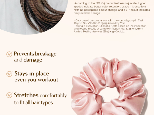 Yanibest 8 Pcs Satin Scrunchies