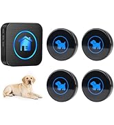 Cangecit Dog Door Bell, Wireless Dog Doorbells for Potty Training – Dog Bells to Go Outside, 1000...
