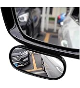 HD Blind Spot Car Mirror,Wide Angle Rearview Mirror with 360° Adjustment,Universal Car Essential ...