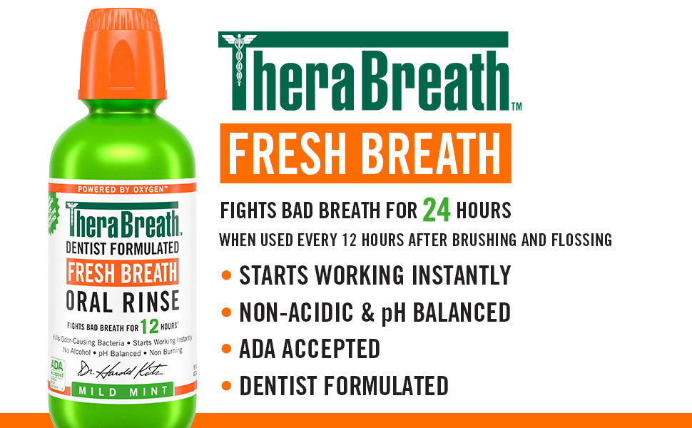 fights bad breath for 24 hours starts working instantly balanced ada accepted dentist formulated
