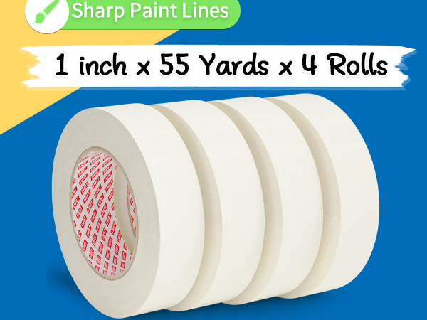 white masking tape