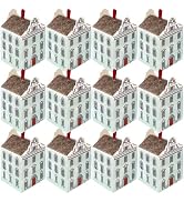 Beaupretty 20pcs Boxes House Box House Shaped Boxes Wedding Party Favor Boxes Valentine Candy Box...