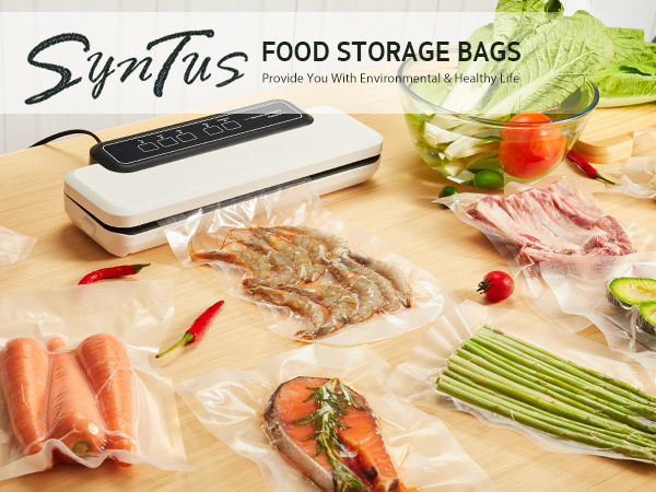 SYNTUS FOOD STORGAE BAGS PROVDE YOU WITH ENVIRONMENTAL & HEALTHY LIFE