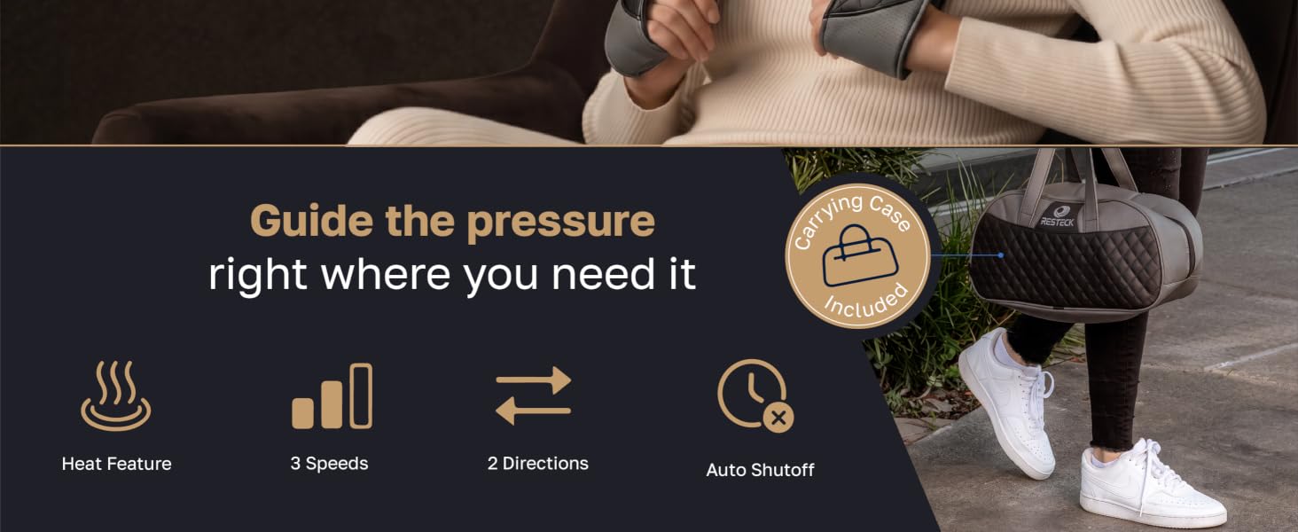 Guide the pressure right where you need it