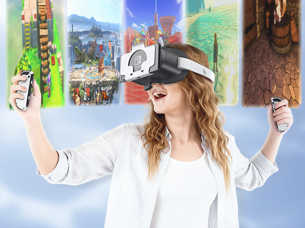 Upgraded VR Headset for Nintendo Switch