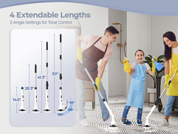 electric scrubber for cleaning