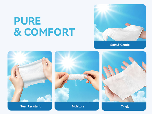 Wonderful Flushable Wipes, Mini Travel Pack, Fragrance Free