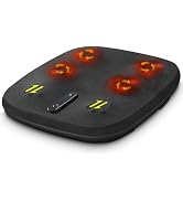 Nekteck Shiatsu Foot Massager with Heat, FSA Eligible Electric Kneading & Scraping Feet Massage M...
