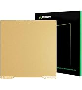 Creality K2 Build Plate Original 293x270mm Dual Side Textured Golden PEI Coating Spring Steel Mag...